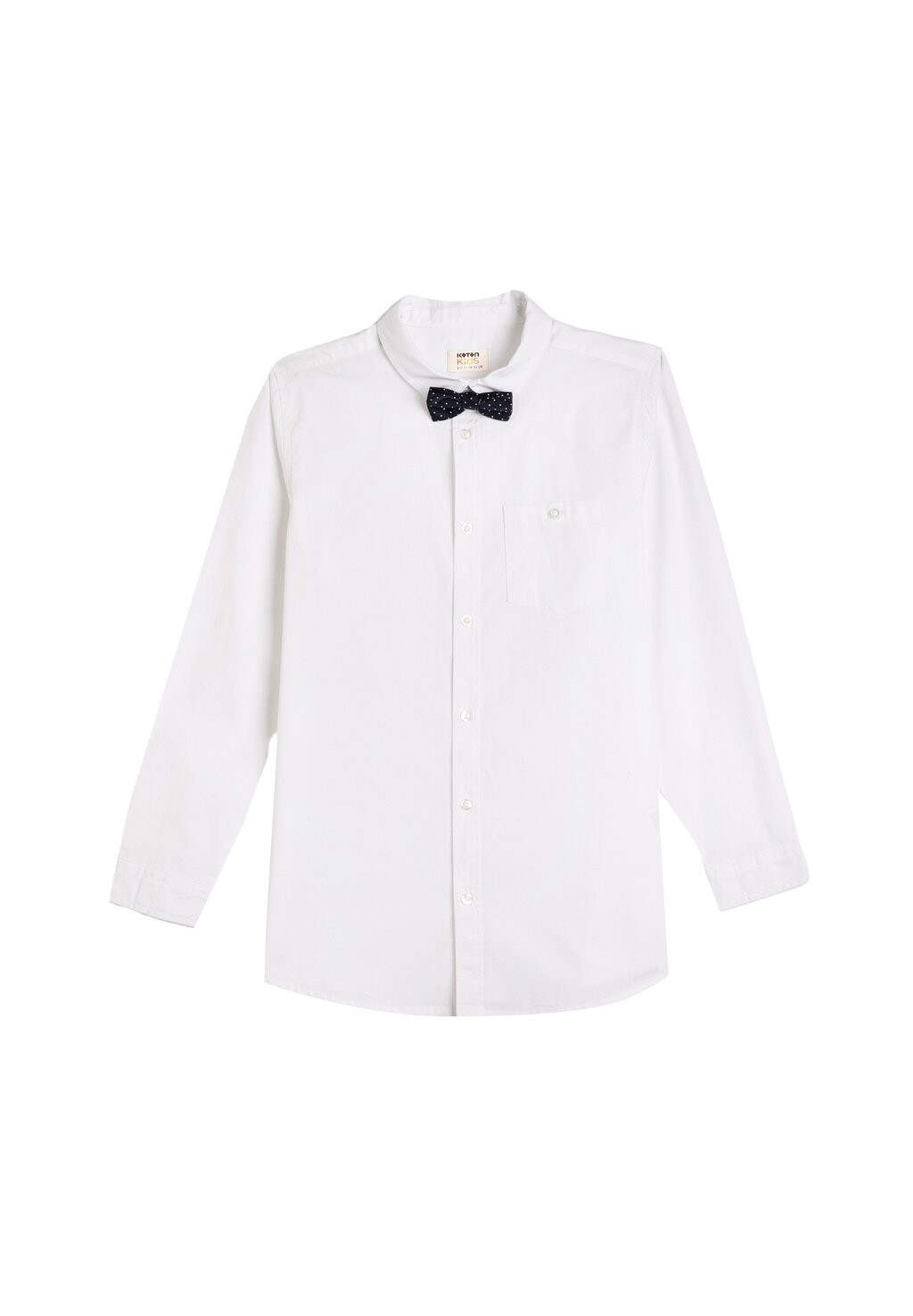 

Рубашка DETAIL LONG SLEEVE CLASSIC NECK Koton, цвет white