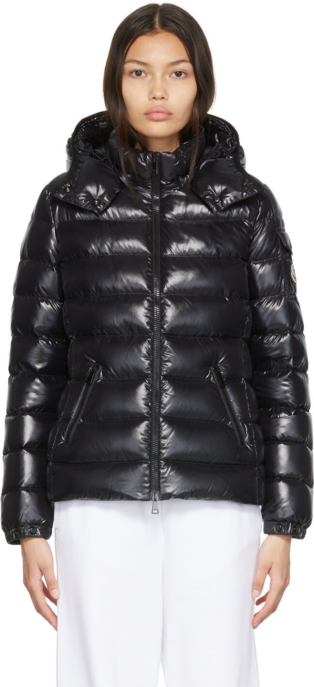 

Черный пуховик Bady Moncler