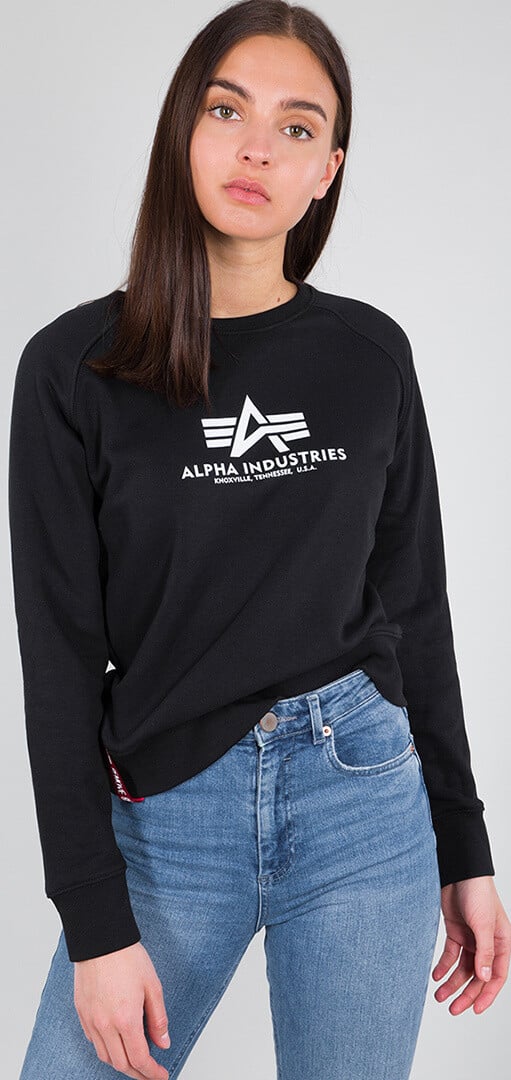 

Свитер Alpha Industries New Basic женский, черный