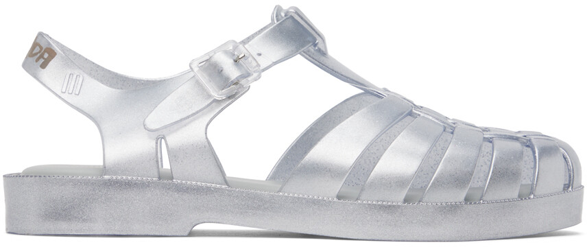 

Серебряные сандалии Melissa Edition Possession Collina Strada