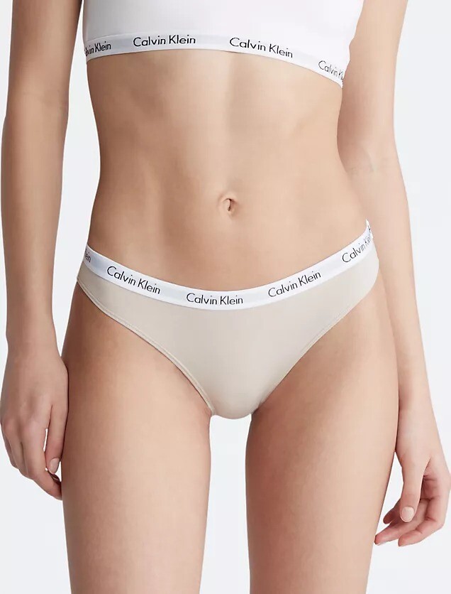 

Трусы Calvin Klein Carousel Logo Cotton, светло-бежевый