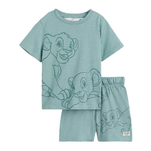 

Комплект H&M The Lion King, 2 предмета, бирюзовый