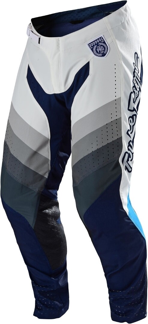 

Брюки Troy Lee Designs SE Pro Mirage Мотокросс, бело-серо-синее