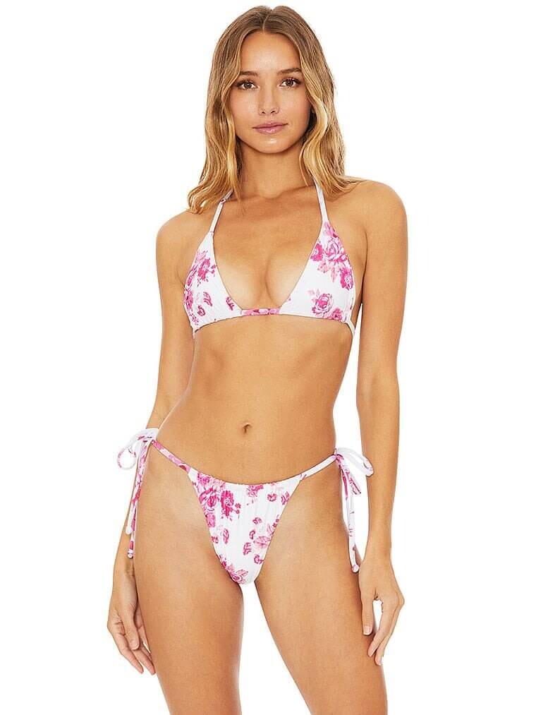 

Топ Beach Riot Winona Bikini, белый/розовый
