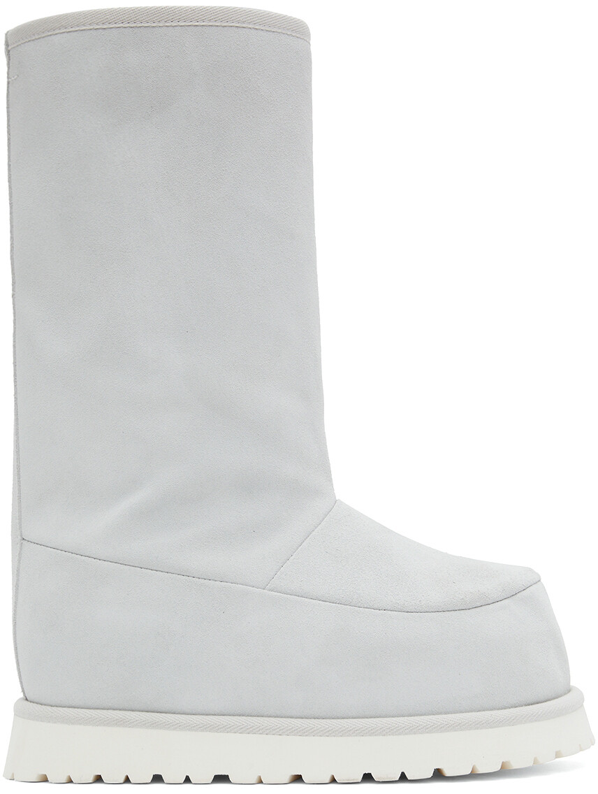 

Замшевые ботинки Off-White MM6 Maison Margiela