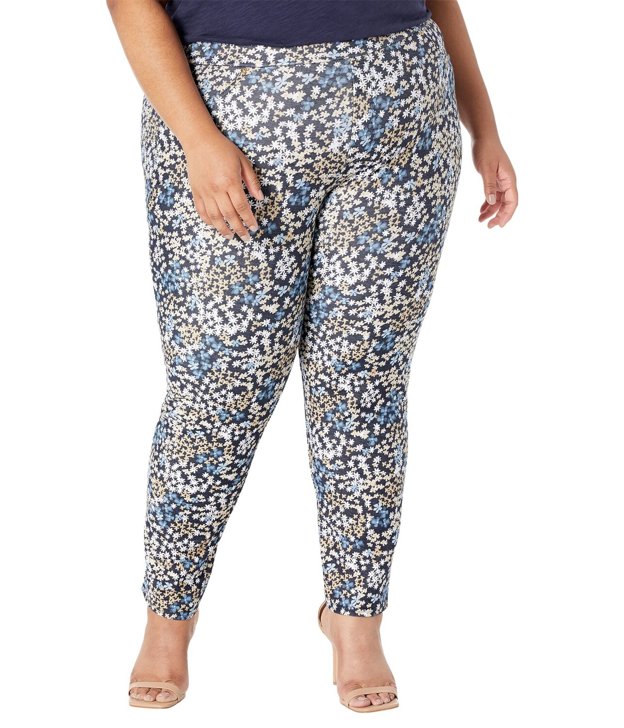

Леггинсы MICHAEL Michael Kors, Plus Size Mod Garden Pull-On Leggings