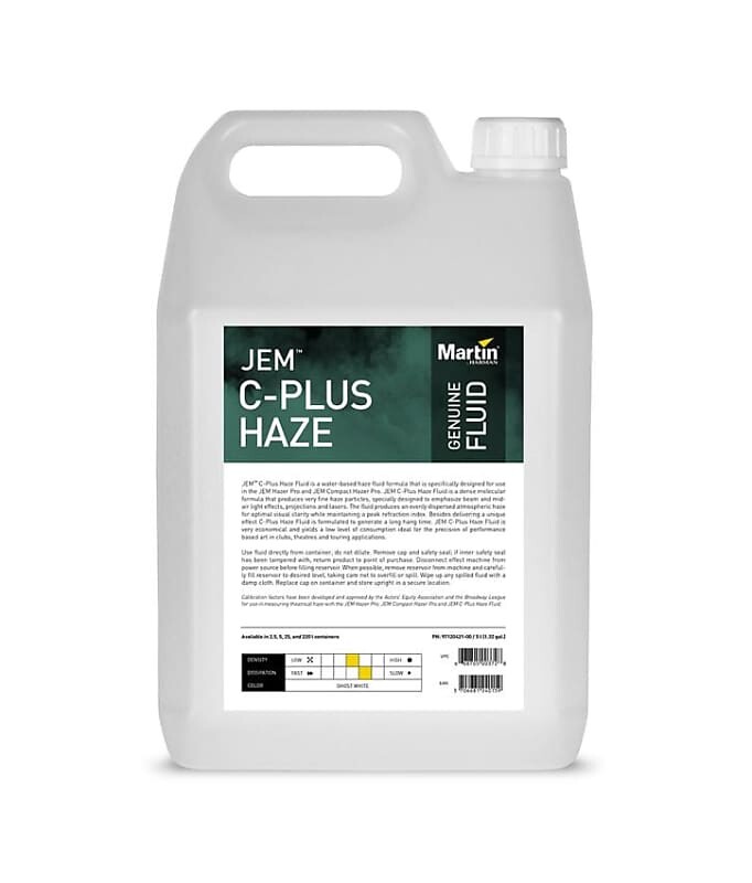 

Жидкость для тумана Martin JEM C-Plus Haze Fluid