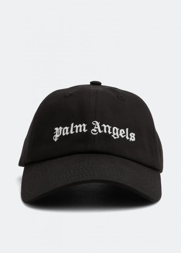 

Кепка PALM ANGELS Logo print cap, черный