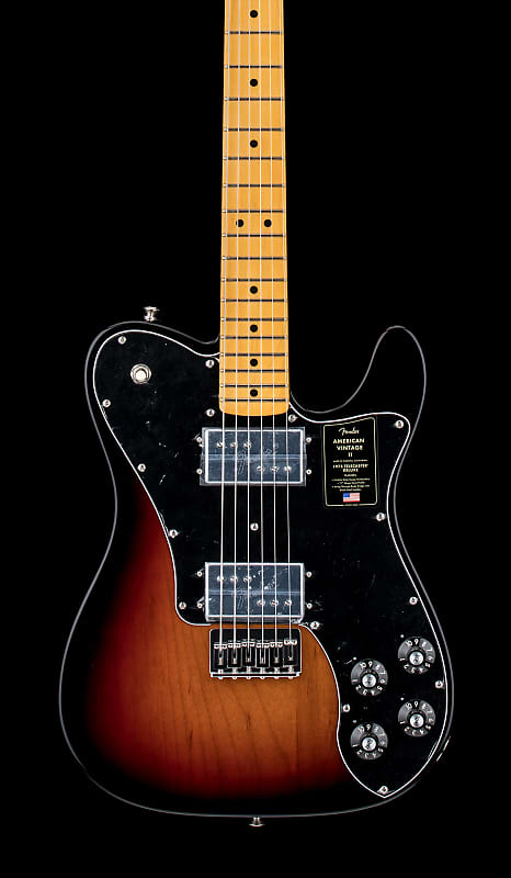 Fender American Vintage II 1975 Telecaster Deluxe — 3-цветные солнечные лучи #11685 цена и фото