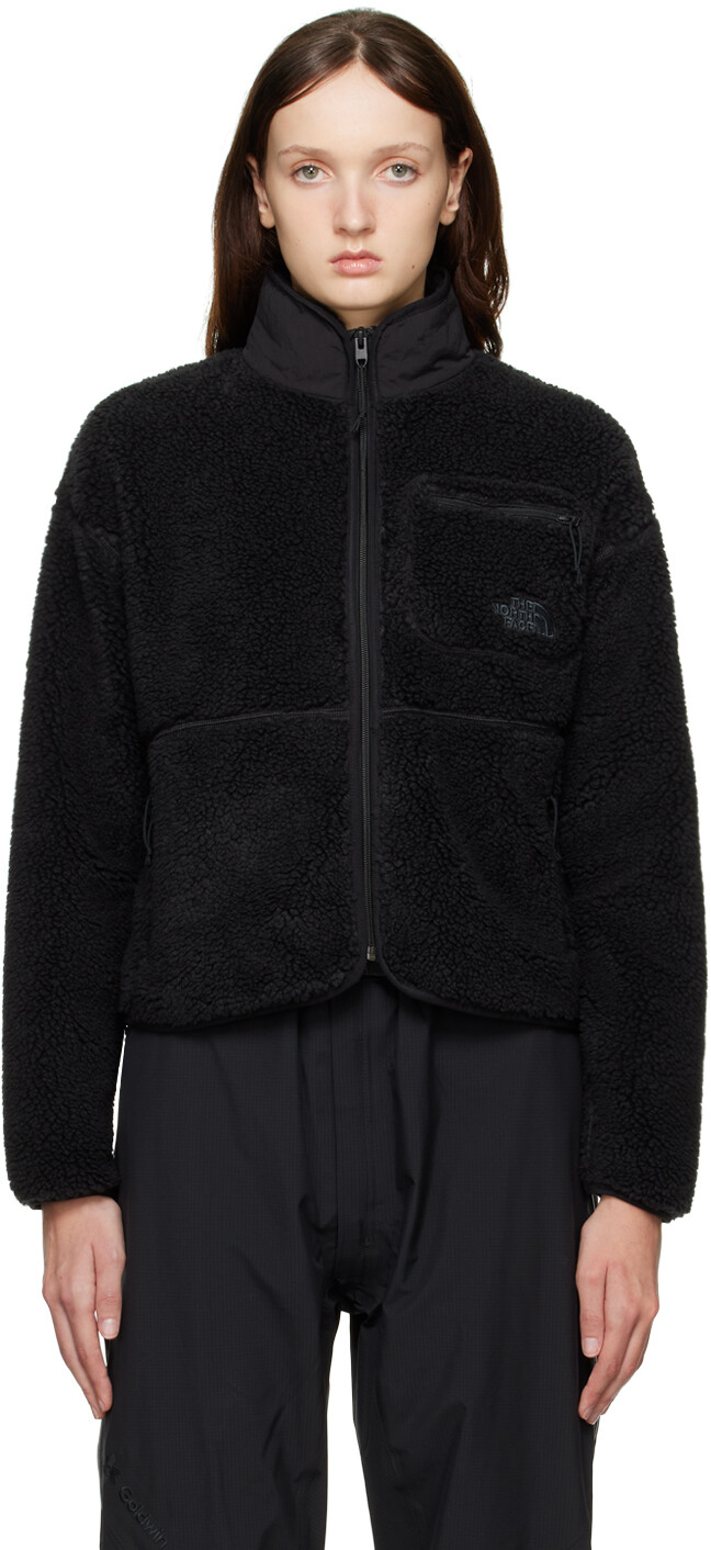 

Черная толстовка с экстремальным ворсом The North Face