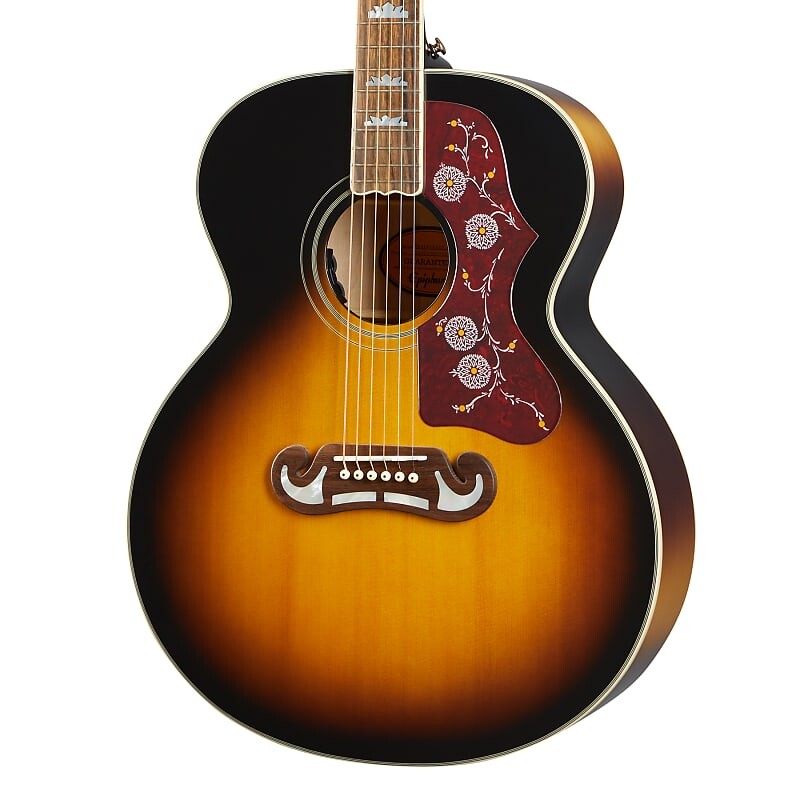 

Epiphone J-200 - Состаренный винтажный блеск солнечных лучей