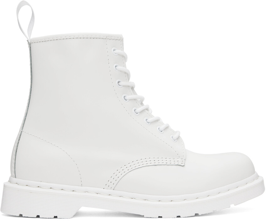 

Белые однотонные ботинки 1460 Dr. Martens