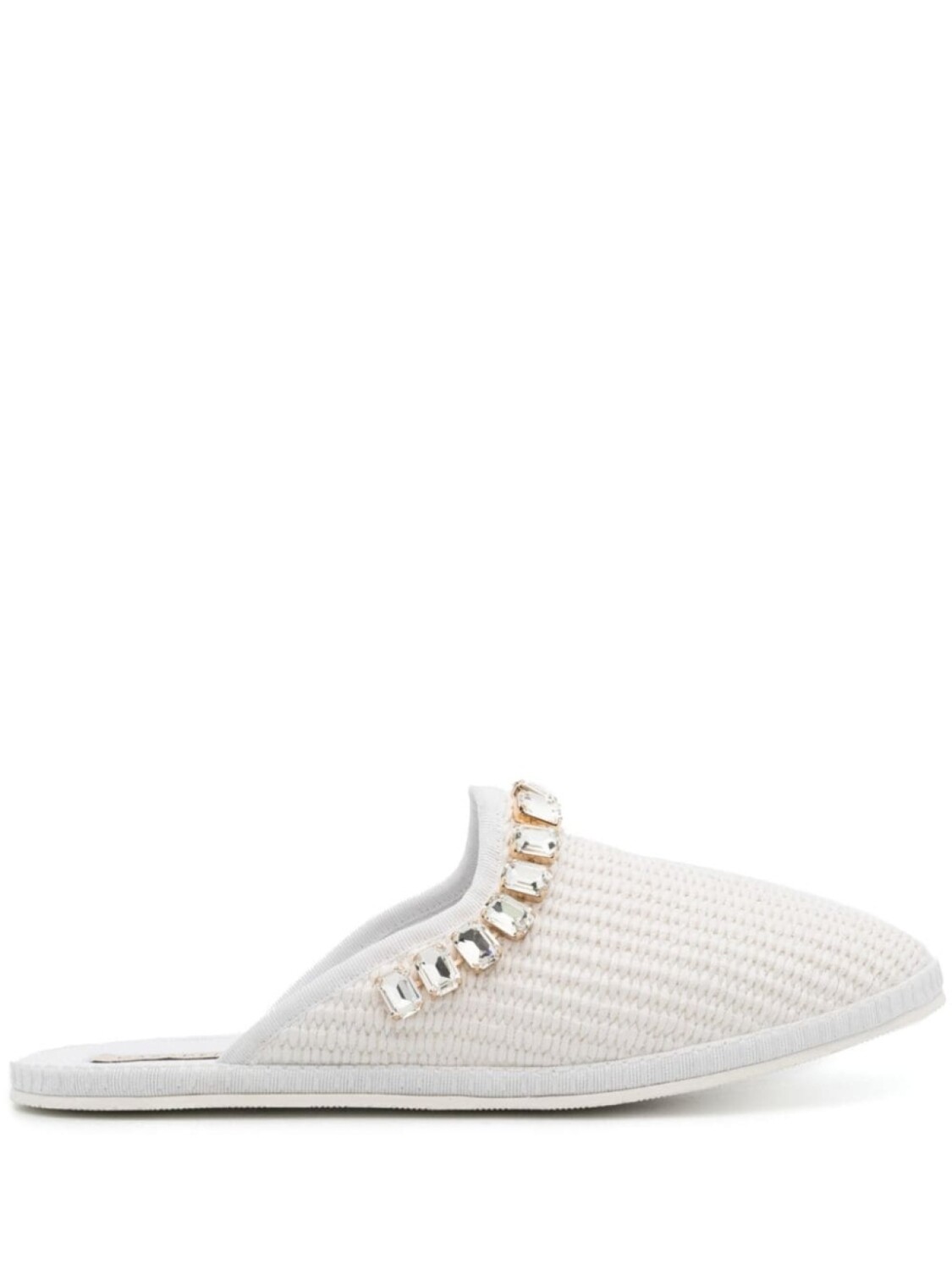 

Слиперы Capalbio из рафии Casadei, белый