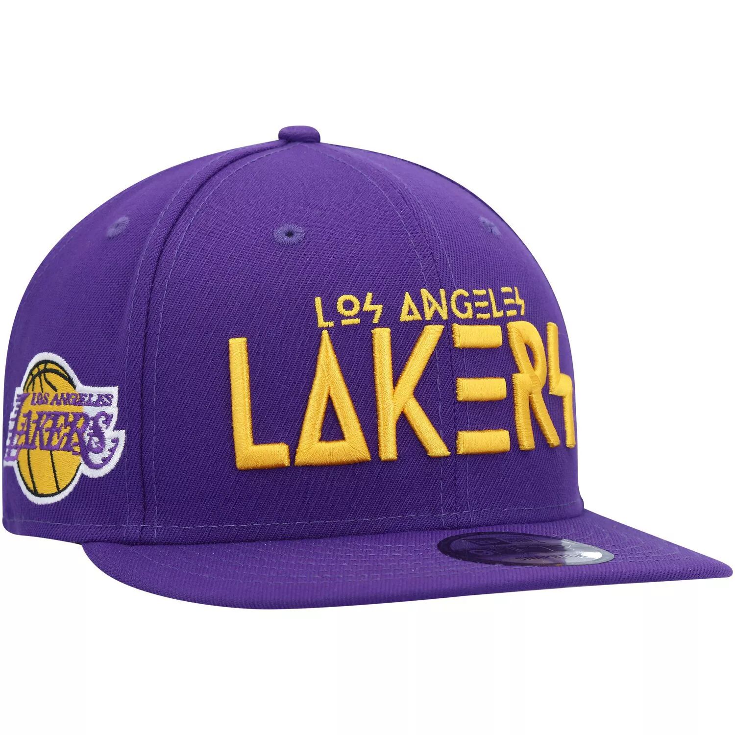 Мужская кепка New Era Purple Los Angeles Lakers Rocker 9FIFTY Snapback