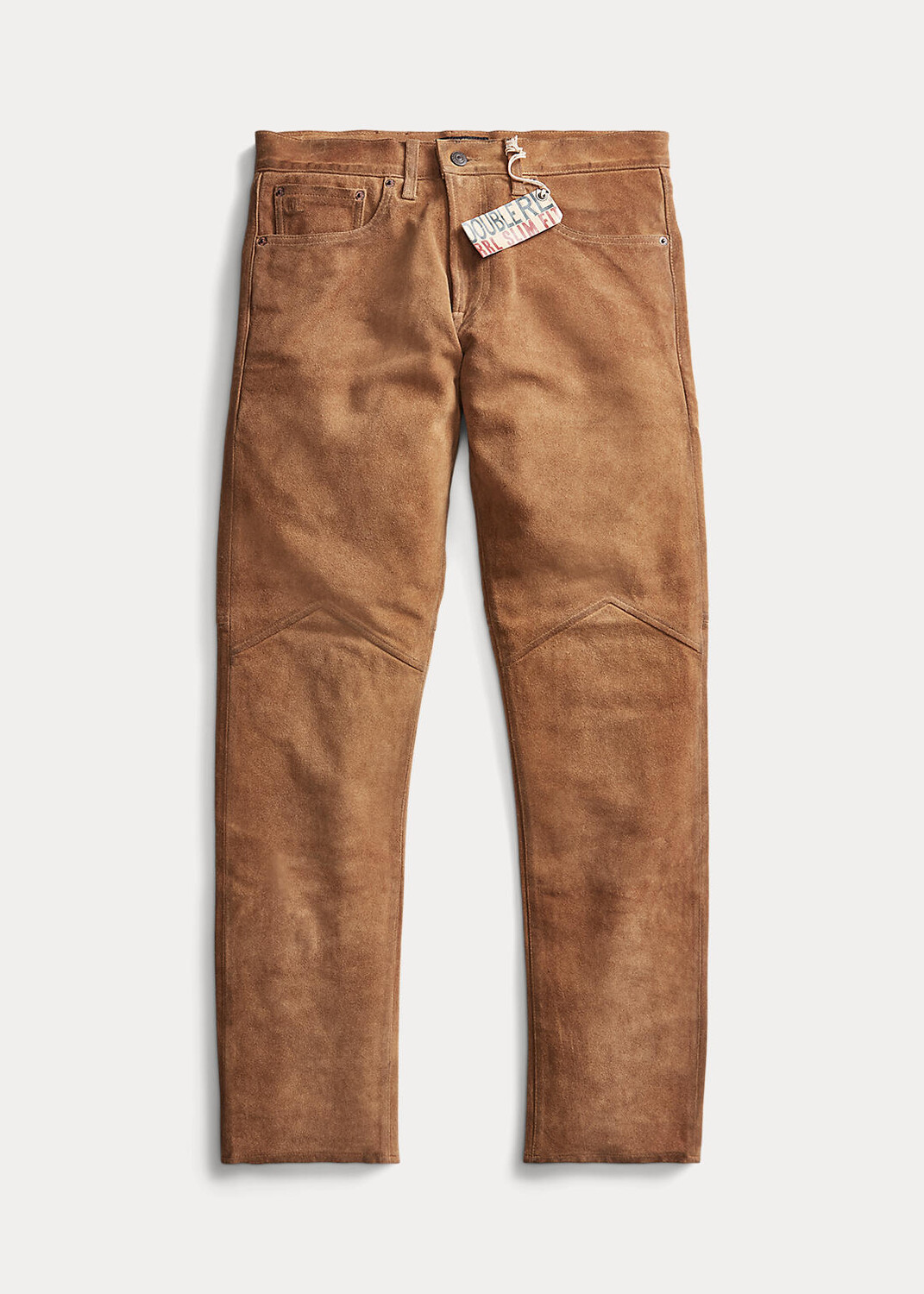 

Брюки Slim Fit Roughout из замши Ralph Lauren