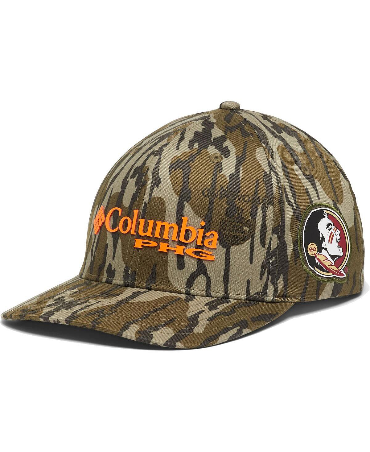 

Мужская кепка Mossy Oak Camo Florida State Seminoles Bottomland Flex Hat Columbia