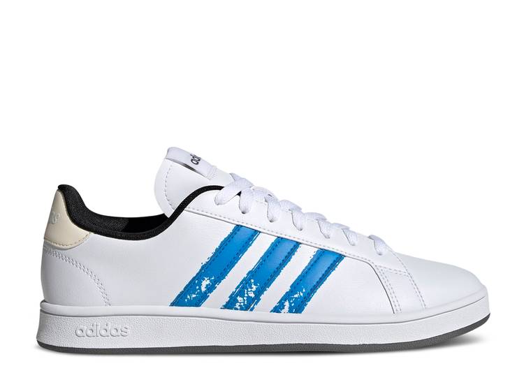 

Кроссовки Adidas GRAND COURT 'BASE BEYOND - WHITE BLUE RUSH', белый