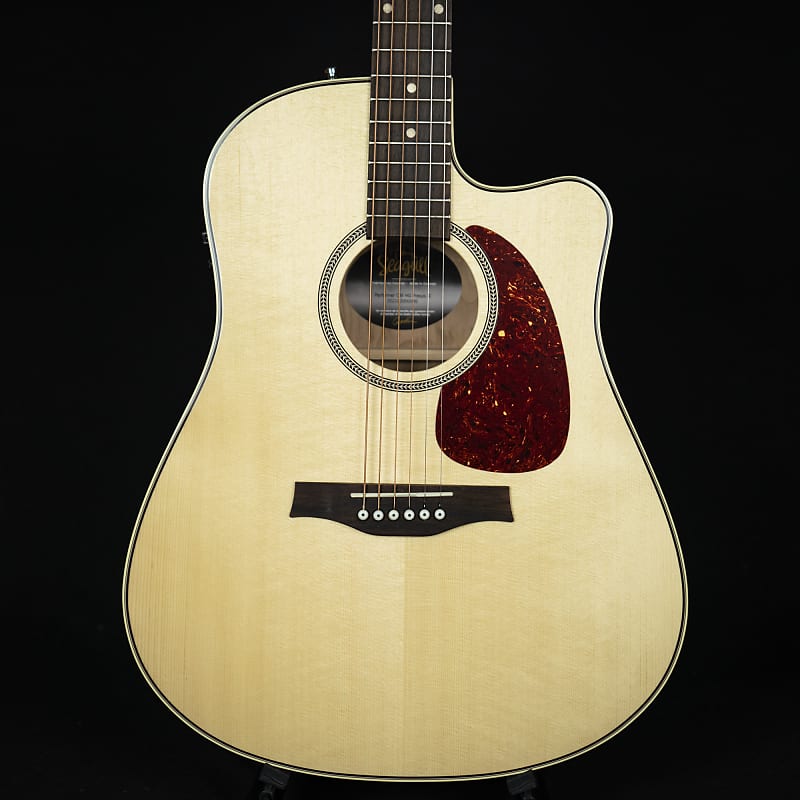 цена Акустическая гитара Seagull Guitars Performer Cutaway Dreadnought Flame Maple Acoustic-electric Natural