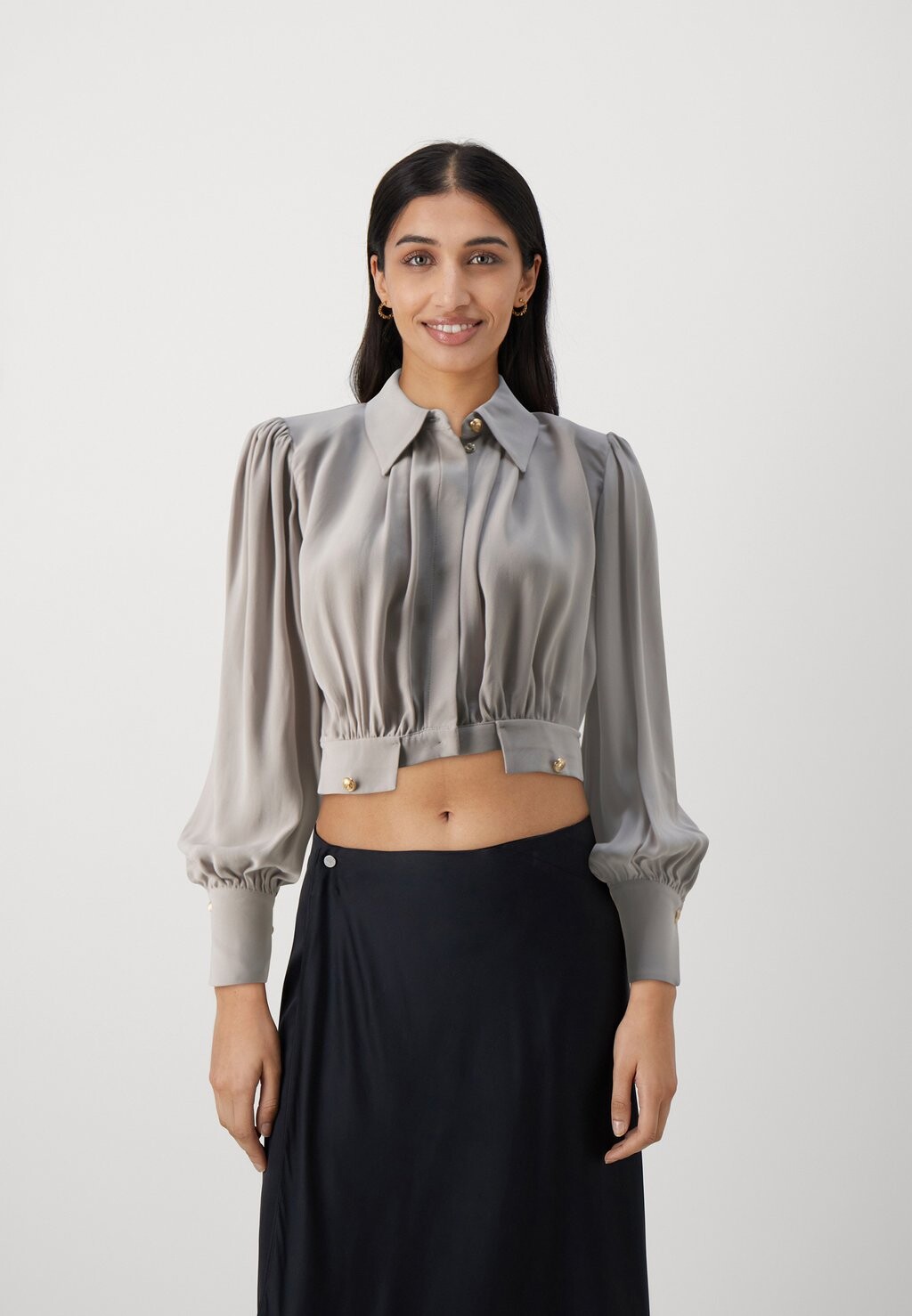 

Рубашка Womens Blouse Elisabetta Franchi, цвет perla