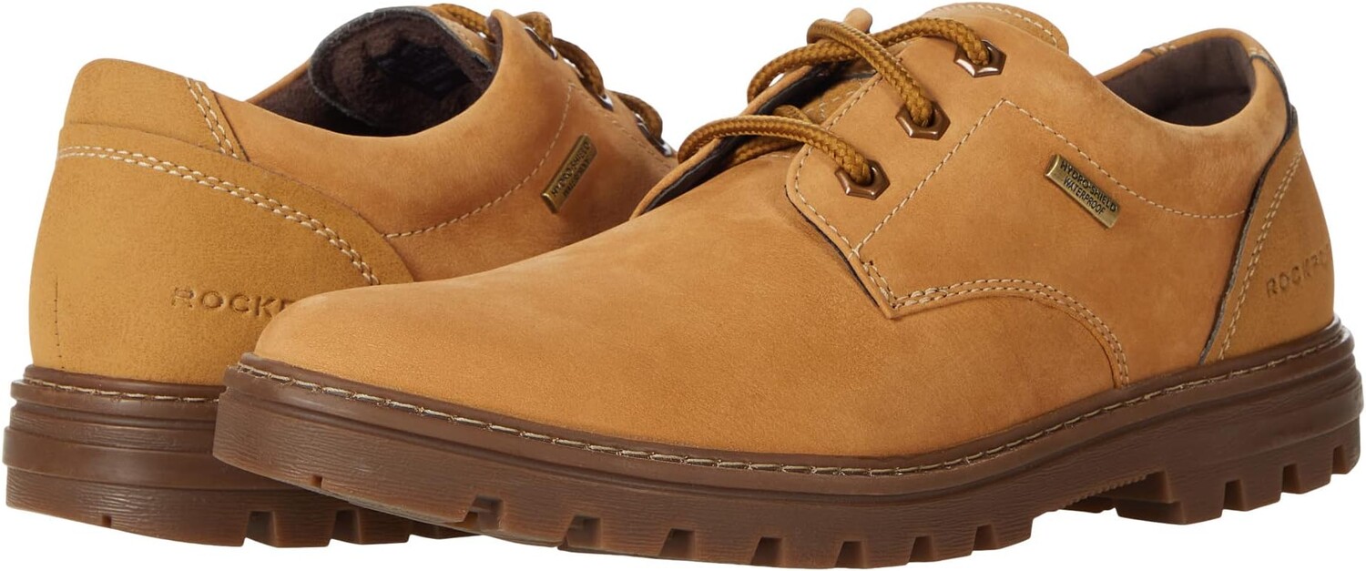 

Оксфорды Rockport Weather or Not Waterproof Plain Toe Oxford, цвет Wheat Nubuck