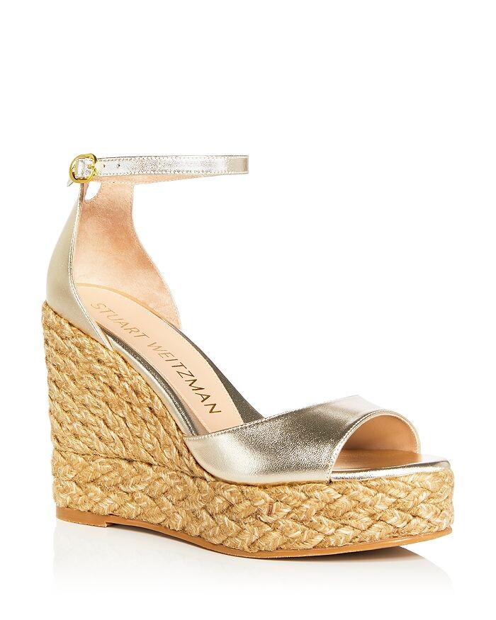 

Женские сандалии Nudistcurve Espadrille на платформе и танкетке Stuart Weitzman