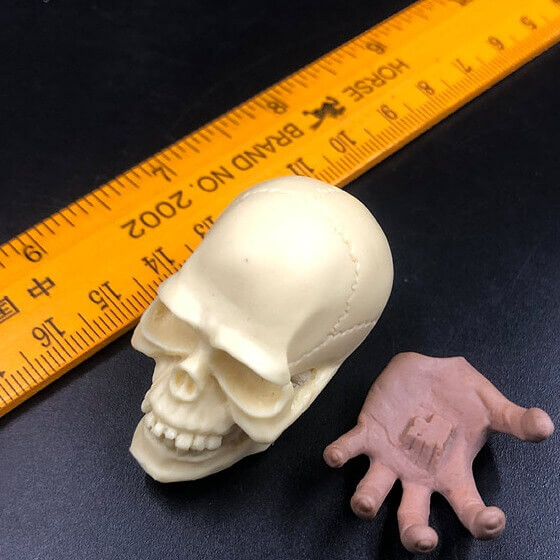 

Аксессуар для фигурок WJST1942 Skull 1:6 Scale, 4 см