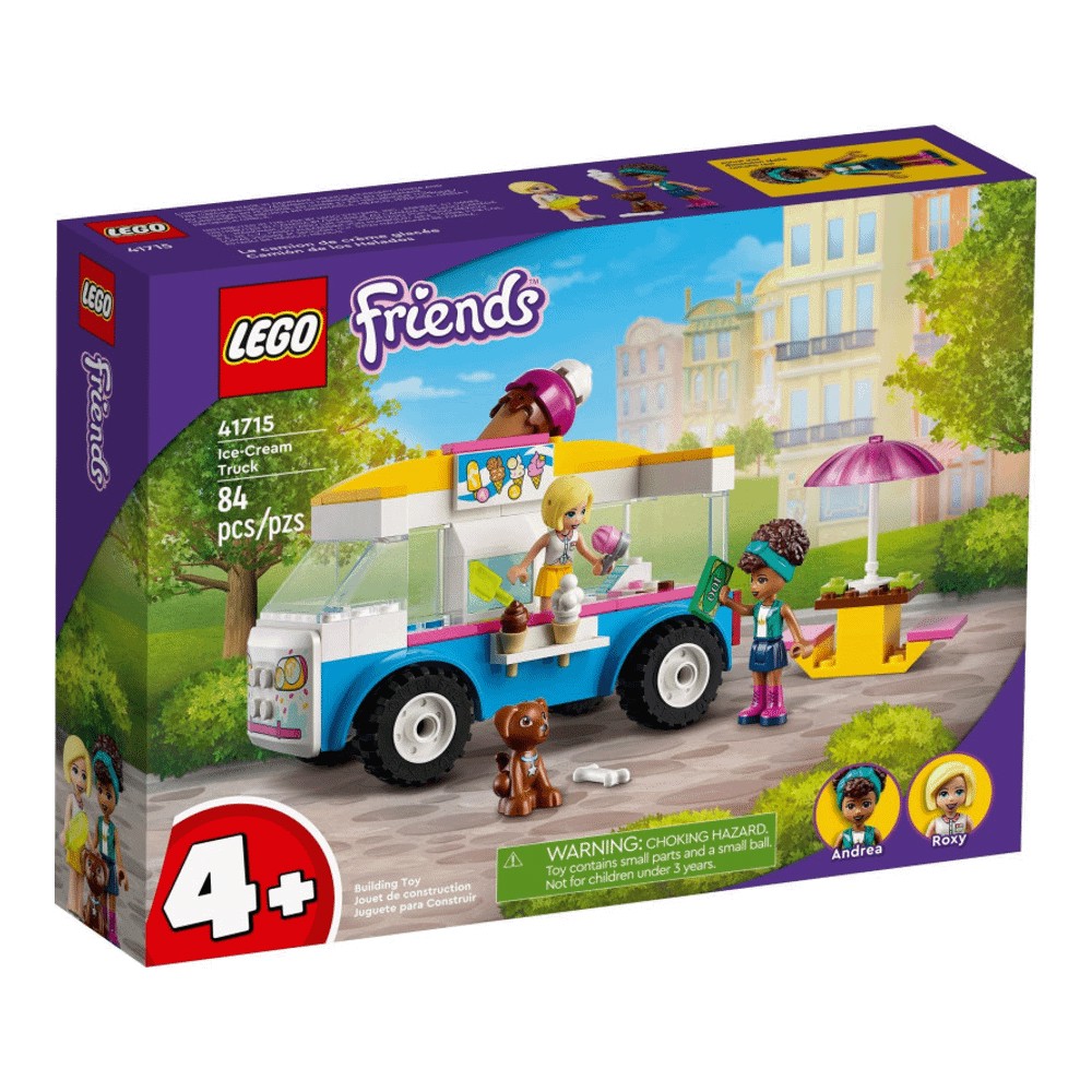 цена Конструктор LEGO Friends 41715 Фургон с мороженым