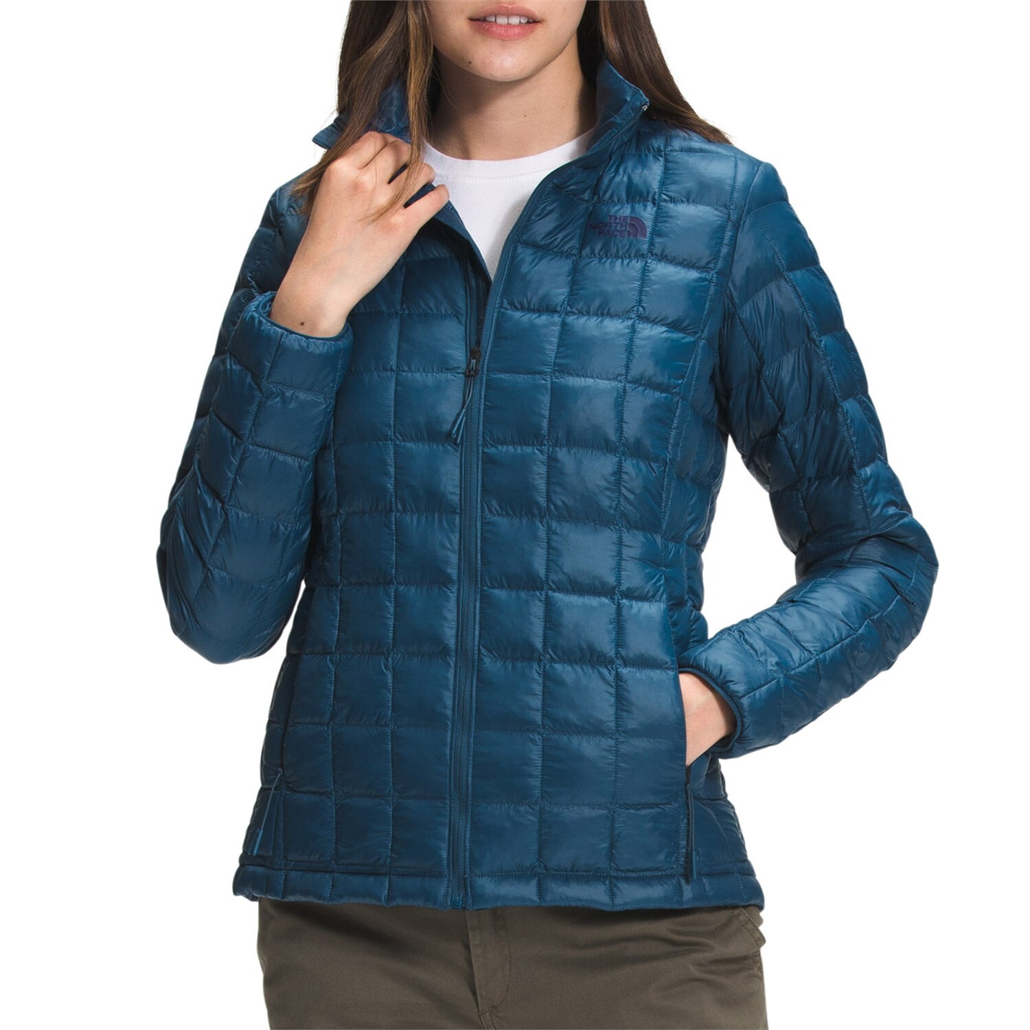 

Куртка The North Face ThermoBall Eco - женская, синий