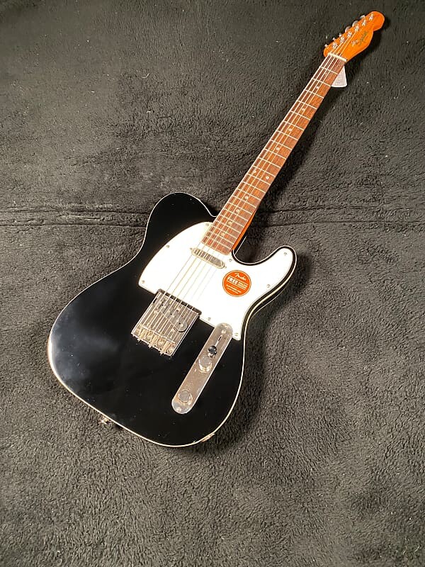 

Squier Baritone Custom Telecaster Black #ISSL21008747 (7 фунтов 11,9 унций)
