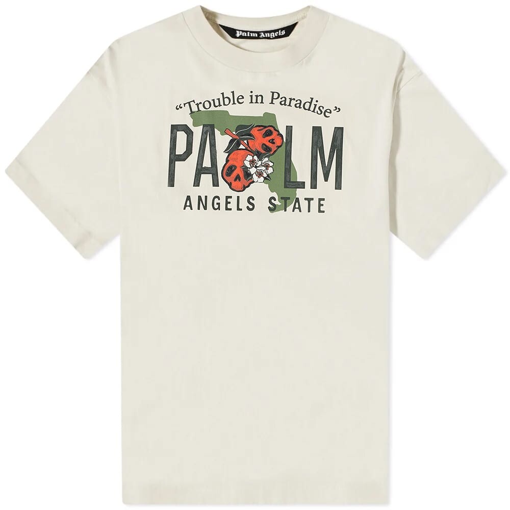 

Футболка Palm Angels East Coast Vintage Tee, Серый