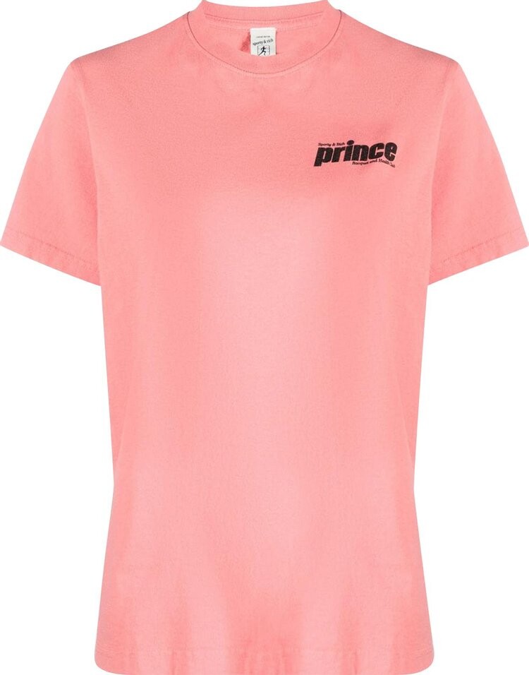 

Футболка Sporty & Rich Prince Sporty T-Shirt 'Pink', розовый