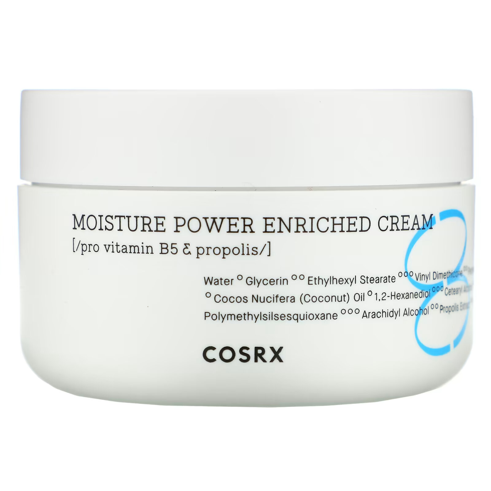cosrx moisture power enriched cream крем для глубокого увлажнения кожи 50 мл Cosrx, Hydrium, Moisture Power Enriched Cream, увлажняющий крем, 50 мл (1,69 жидк. унции)
