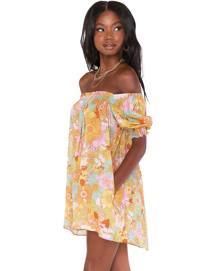 Платье Show Me Your Mumu Annalynne Mini Dress, цвет Groovy Blooms