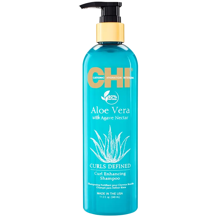 

Chi Aloe Vera шампунь для кудрявых волос, 340 мл