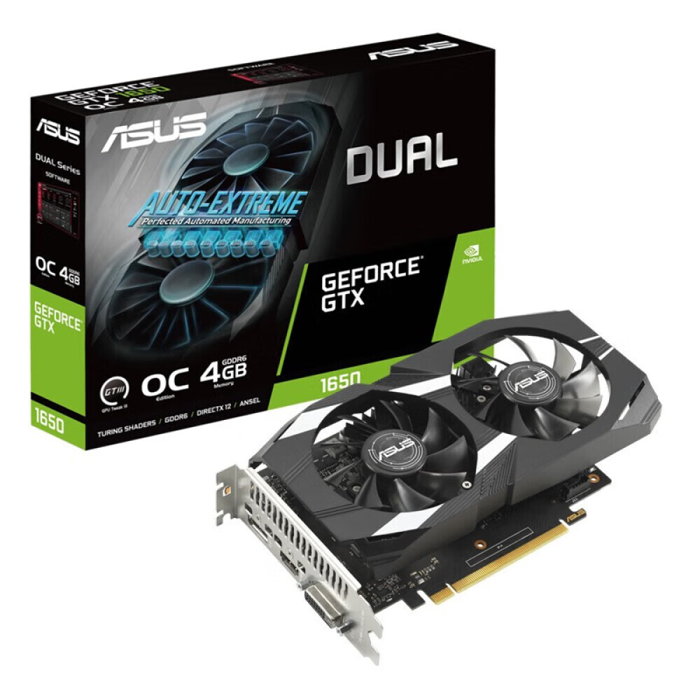 

Видеокарта Asus DUAL GTX 1650 GDDR6 4GB P V2
