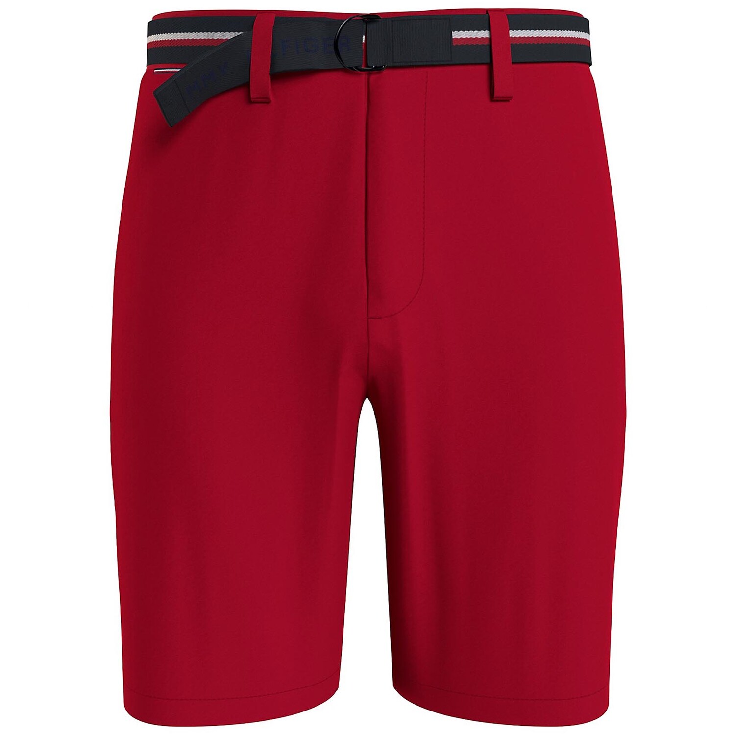 

Шорты Tommy Hilfiger Belted Twill 9" Club, темно-красный