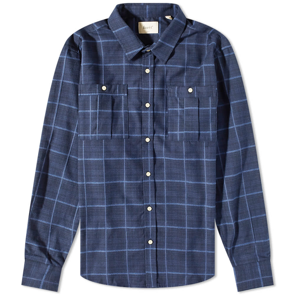 

Рубашка Foret Hush Check Shirt