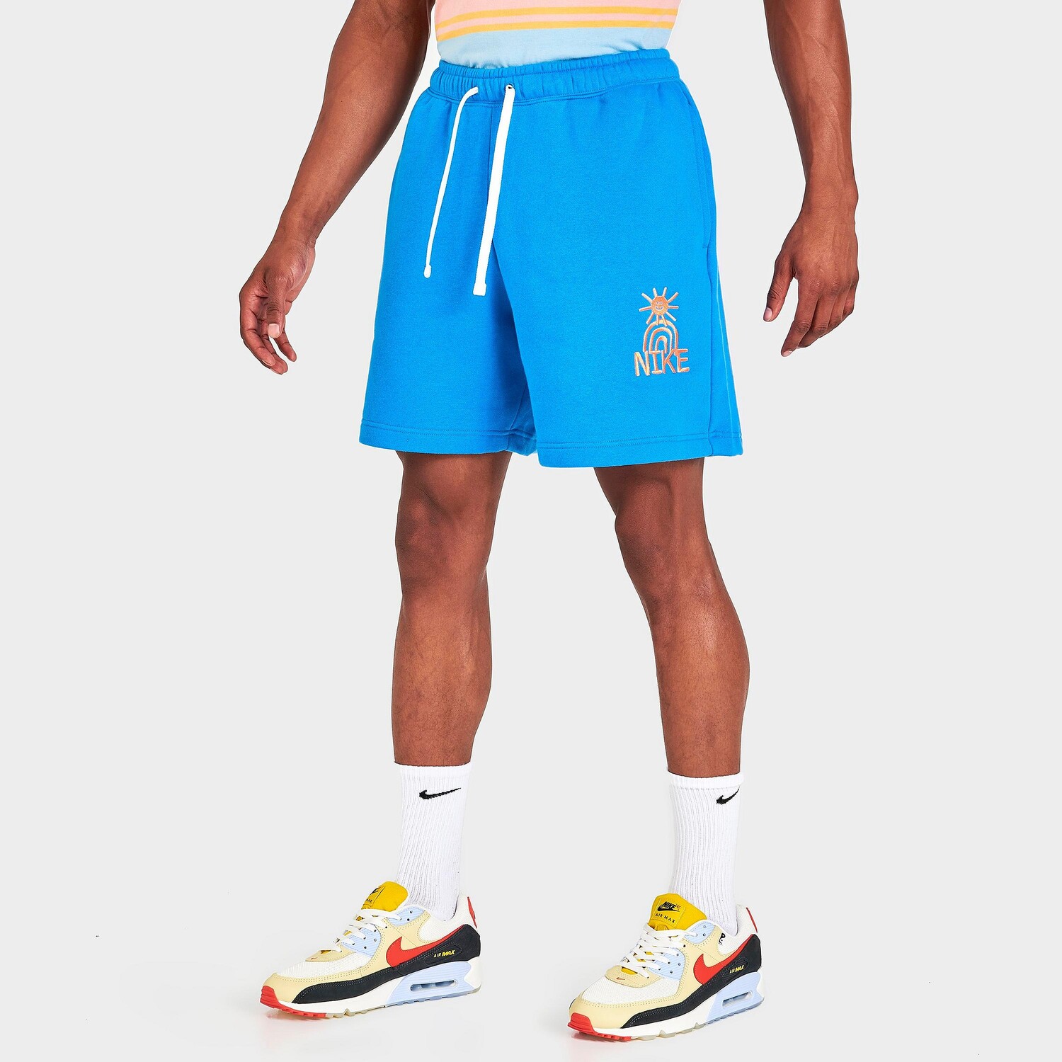

Мужские флисовые шорты Nike Sportswear Sunshine, синий