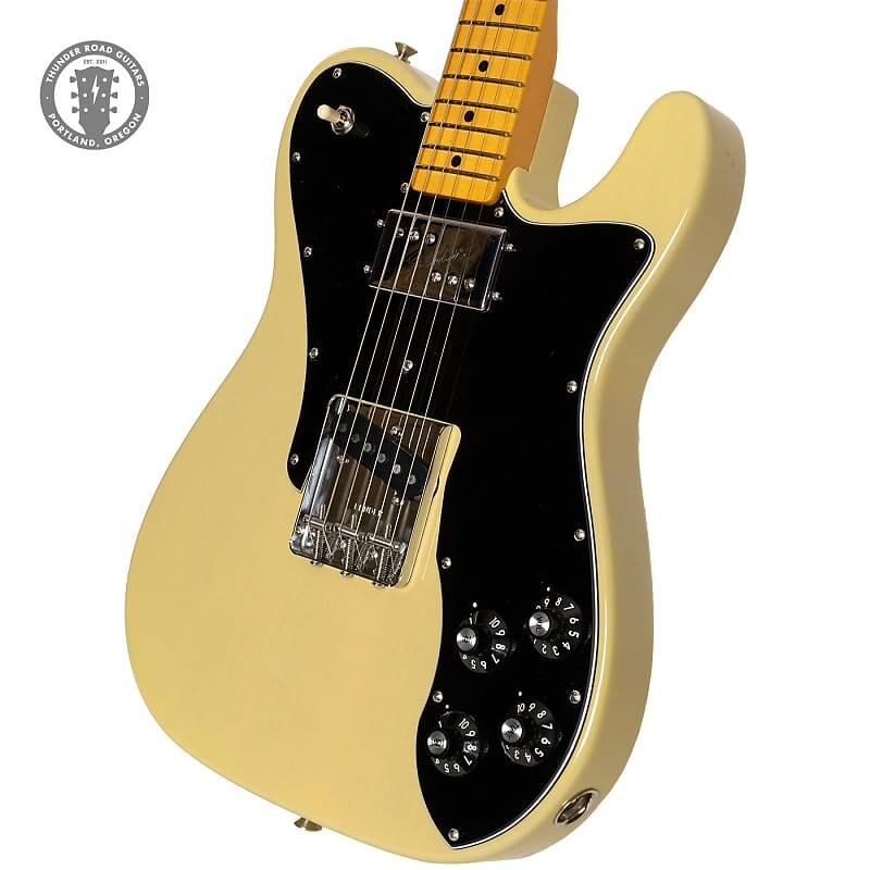 

Новый Fender American Original '70s Telecaster Custom Vintage Blonde