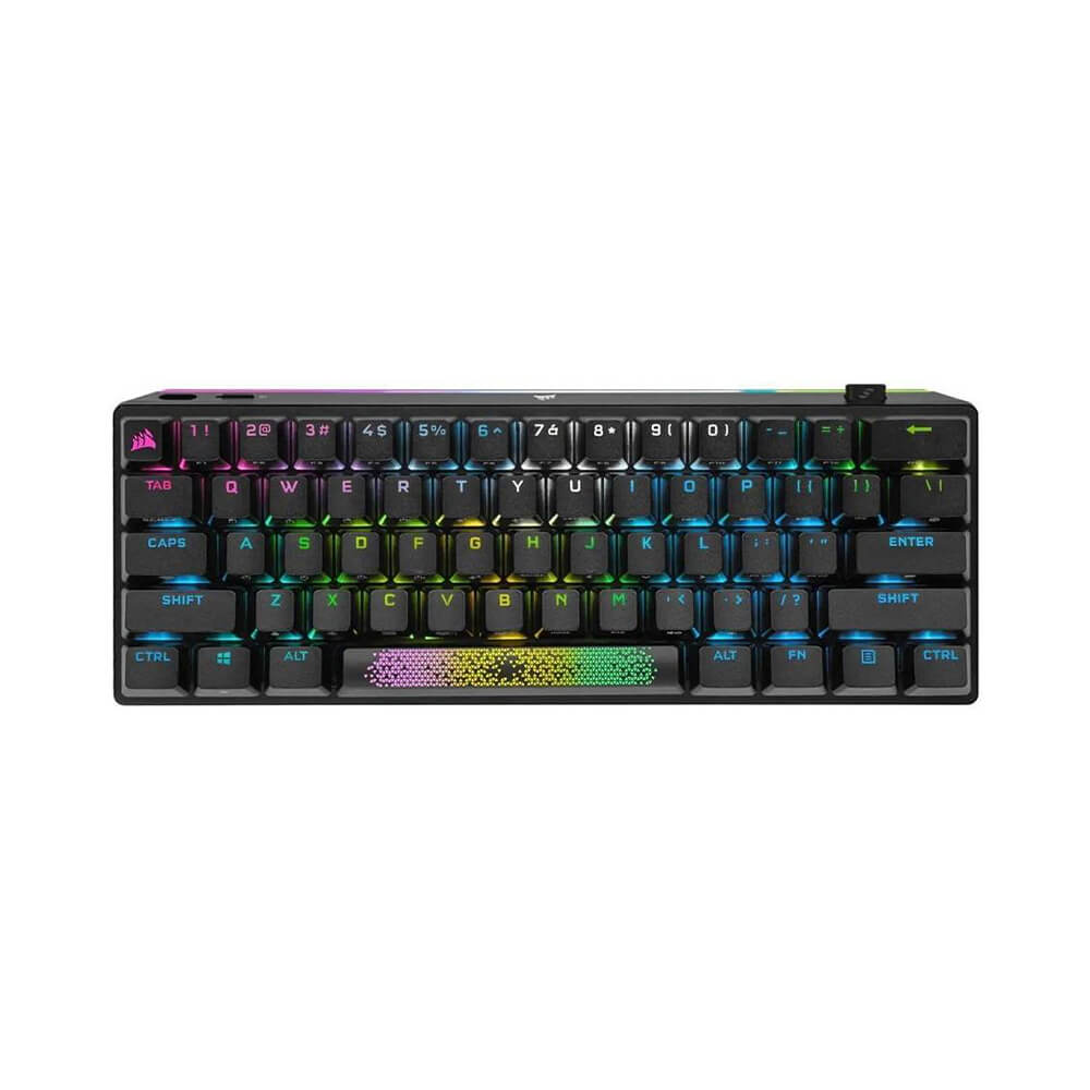Клавиатура игровая механическая Corsair K70 RGB Pro Mini, чёрный игровая клавиатура hyperx alloy origins 60 rgb чёрный