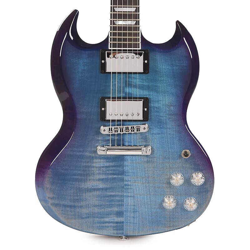 

Gibson USA SG Modern Blueberry Fade (серийный номер 201230047)
