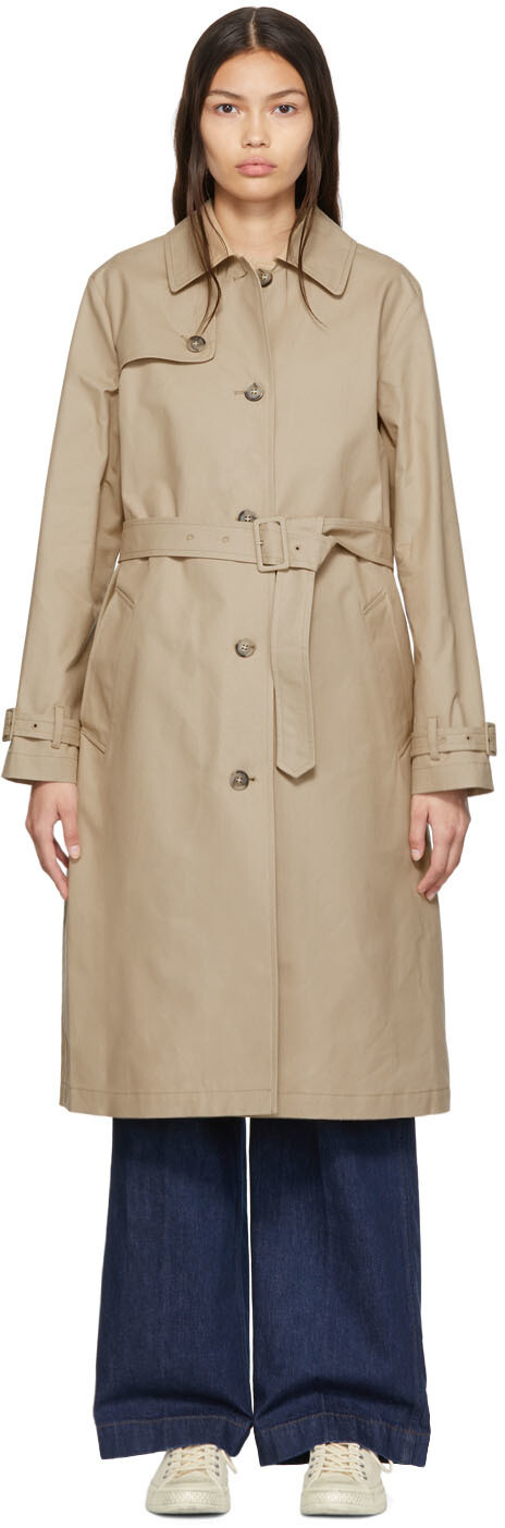 

Бежевый плащ Isabel A.P.C.
