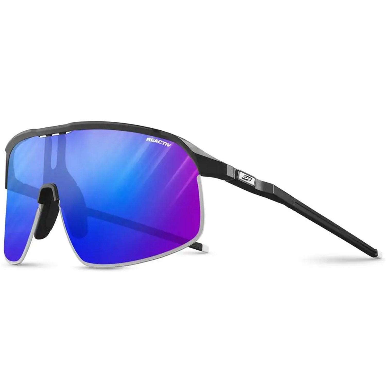 Солнцезащитные очки Julbo Density, цвет Black/Black REACTIV 1-3 High Contrast мотоциклисты оснащены очками для пересеченной местности ветрозащитные очки защитные очки лыжные очки цветные очки