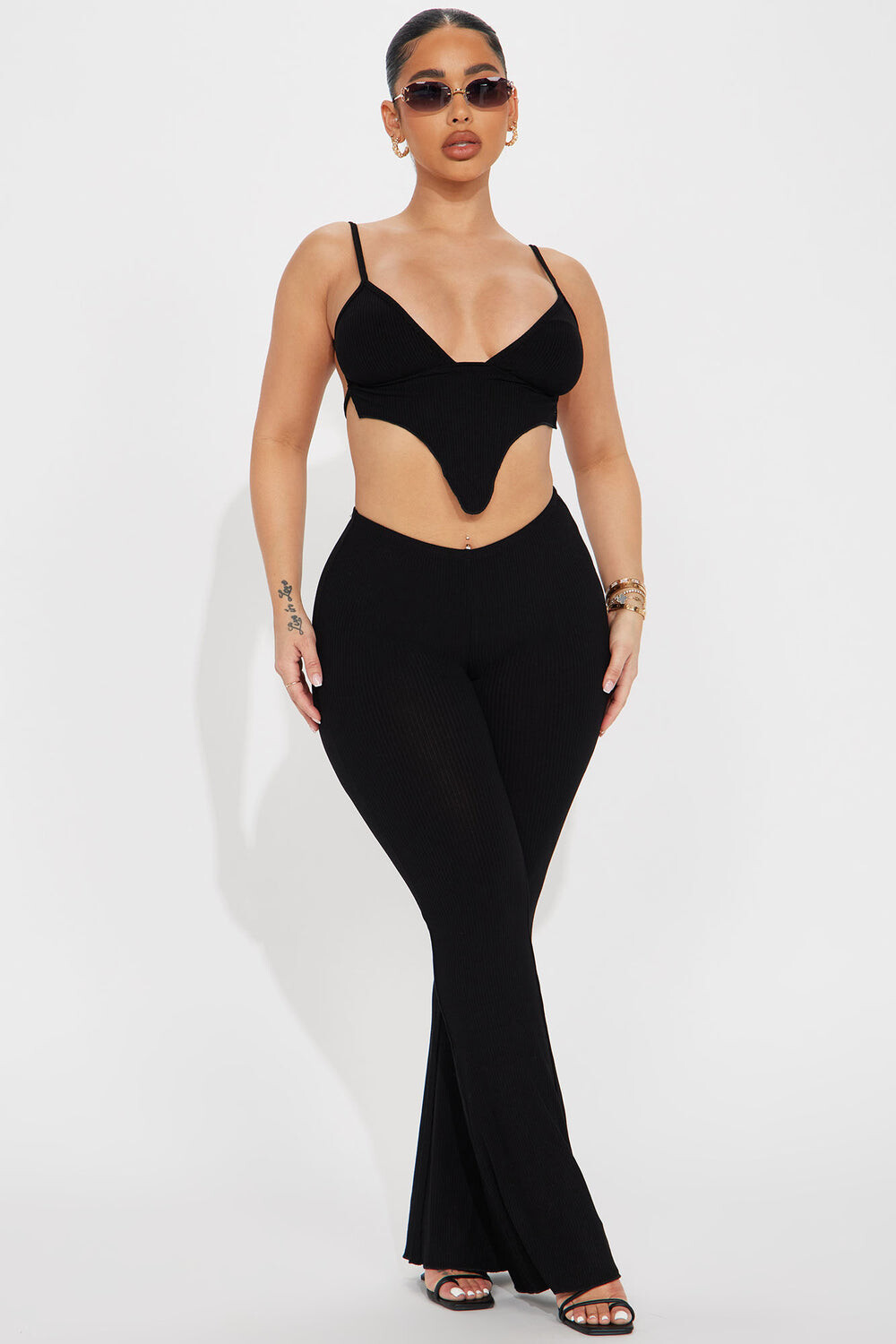 

Брюки Fashion Nova 10270SET, черный