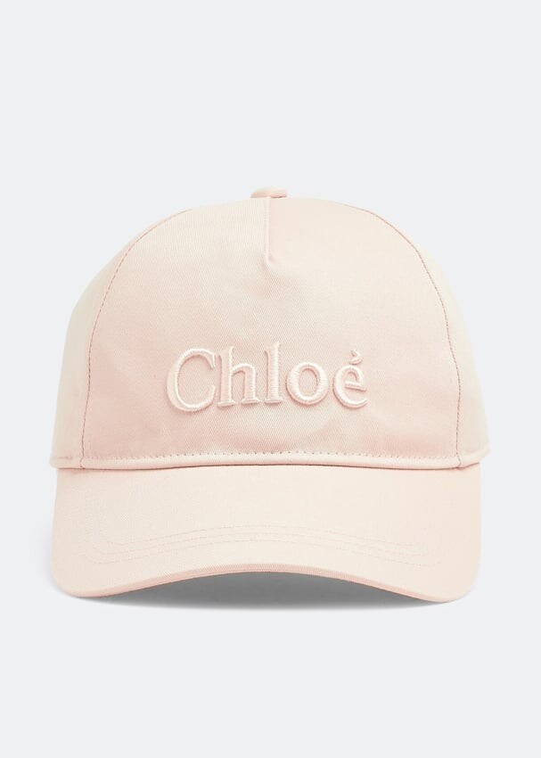 

Кепка CHLOÉ Logo cap, розовый