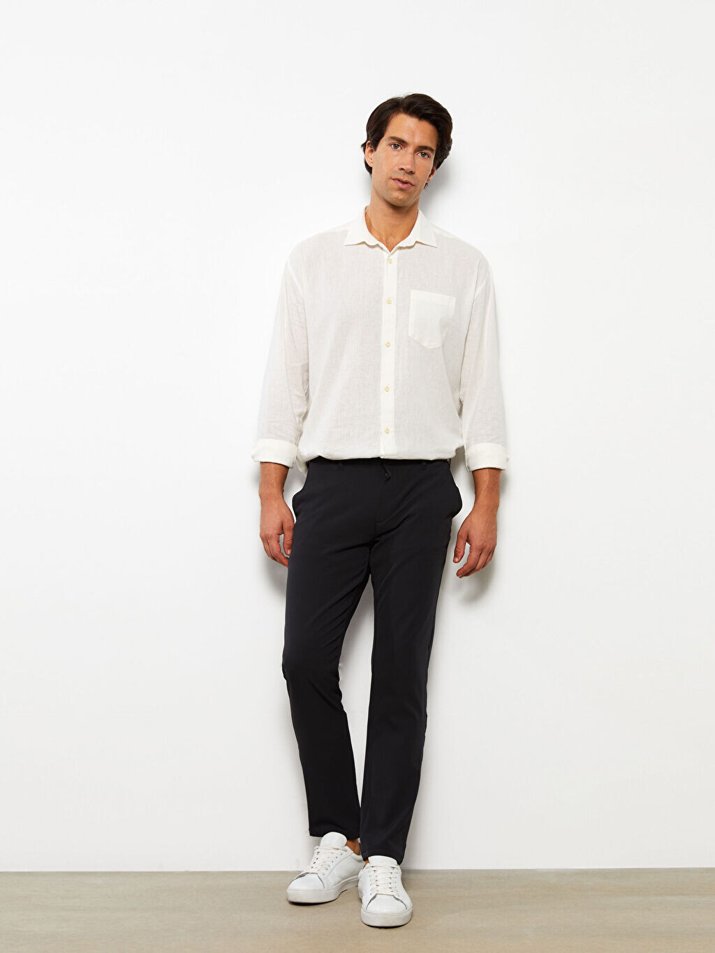

Мужские брюки чинос Slim Fit из габардина LCWAIKIKI Classic