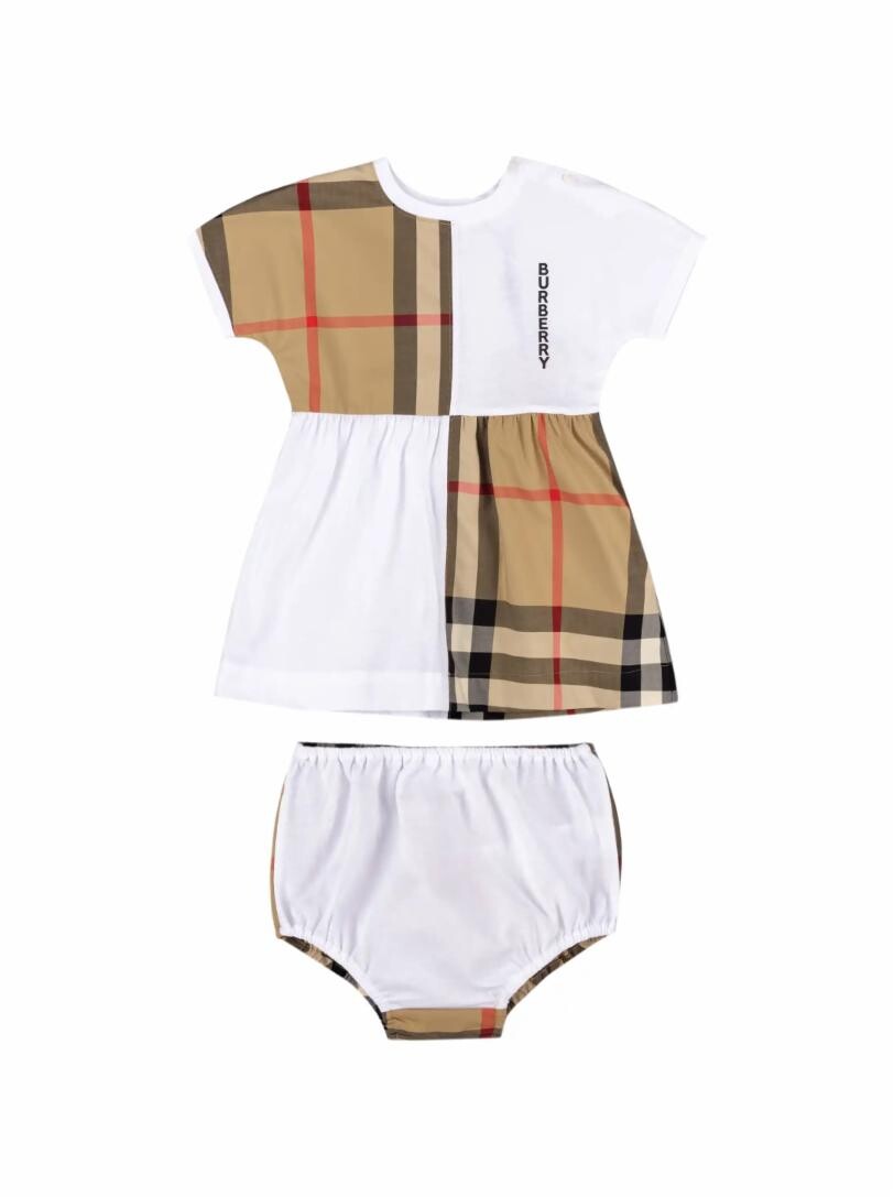 

Комбинированное повседневное платье Burberry