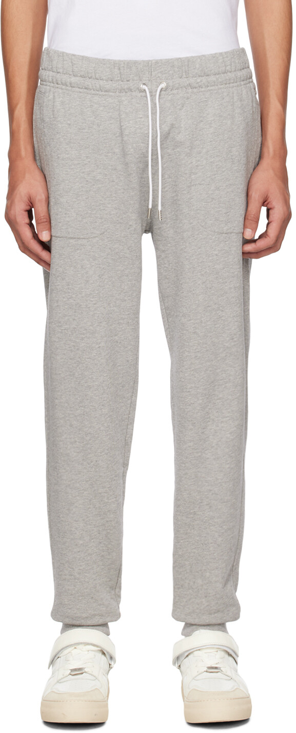 

Серые брюки Tricolor Fox Lounge Maison Kitsuné, Серый