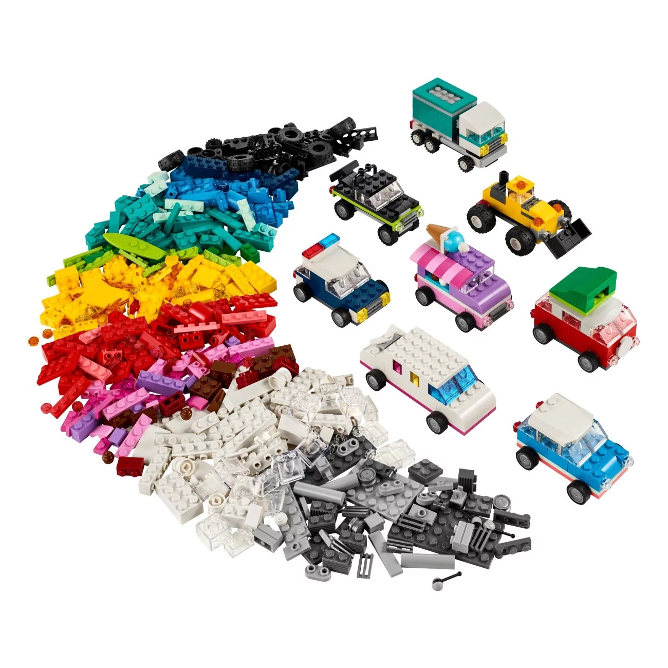 Конструктор Lego Classic Creative Vehicles 11036, 900 деталей