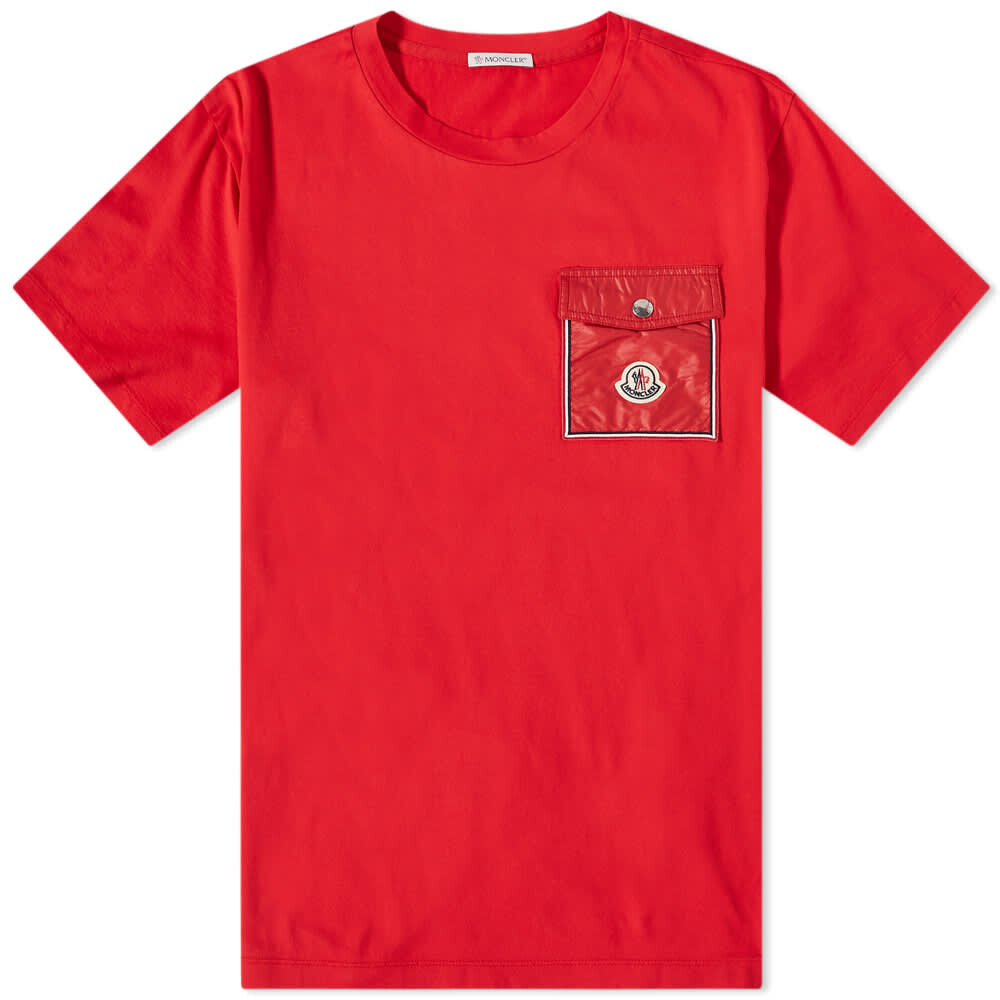 

Футболка Moncler Maya Pocket Logo Tee